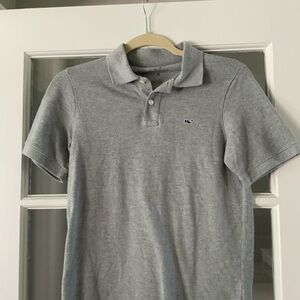 Vineyard Vines Light Gray Polo Shirt